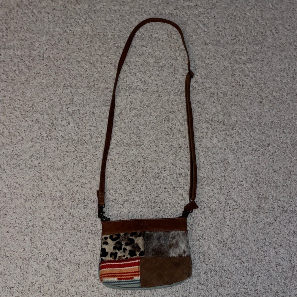 Sts Ranchwear Multicolor Patchwork Crossbody Bag - image 6